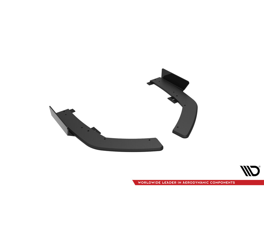 Maxton Design Street Pro Rear Side Splitters + Flaps BMW 2 Coupe M-Pack G42