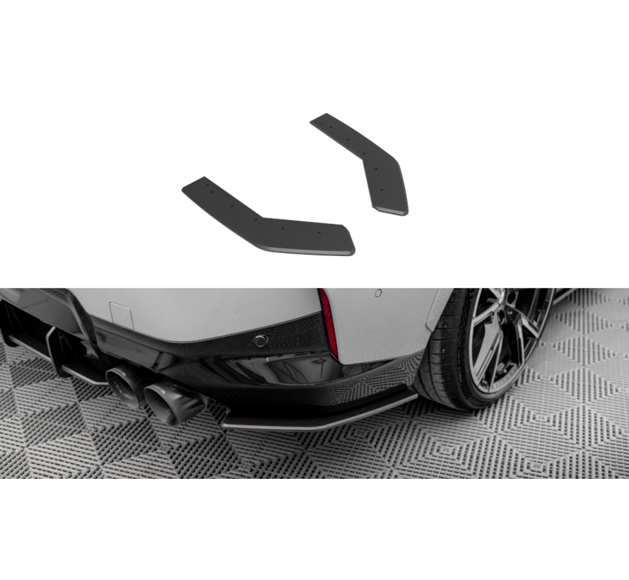 Maxton Design Street Pro Rear Side Splitters BMW 2 Coupe M240i G42