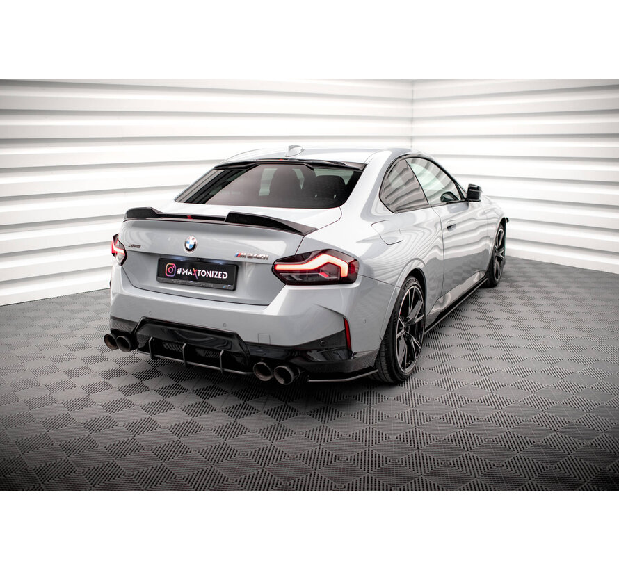 Maxton Design Street Pro Rear Side Splitters BMW 2 Coupe M240i G42