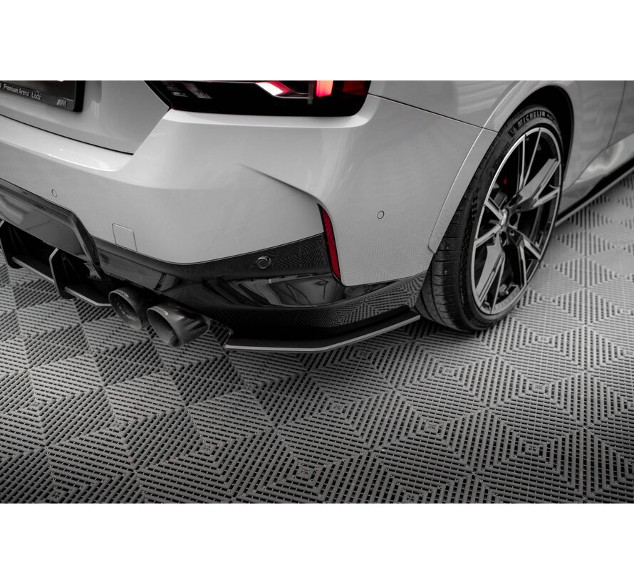 Maxton Design Street Pro Rear Side Splitters BMW 2 Coupe M240i G42