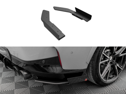 Maxton Design Maxton Design Street Pro Rear Side Splitters + Flaps passend voor BMW 2 Coupe M240i G42
