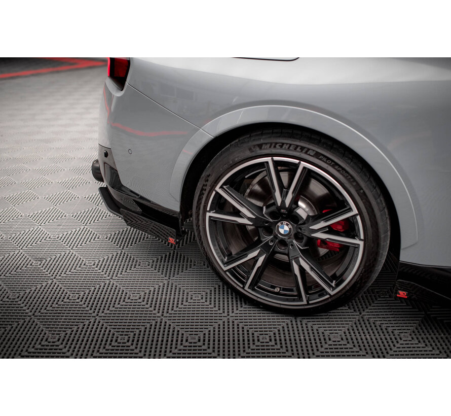 Maxton Design Street Pro Rear Side Splitters + Flaps BMW 2 Coupe M240i G42