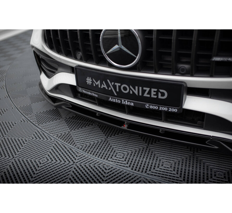 Maxton Design Front Splitter V.1 Mercedes-Benz C AMG-Line / 43 AMG W206