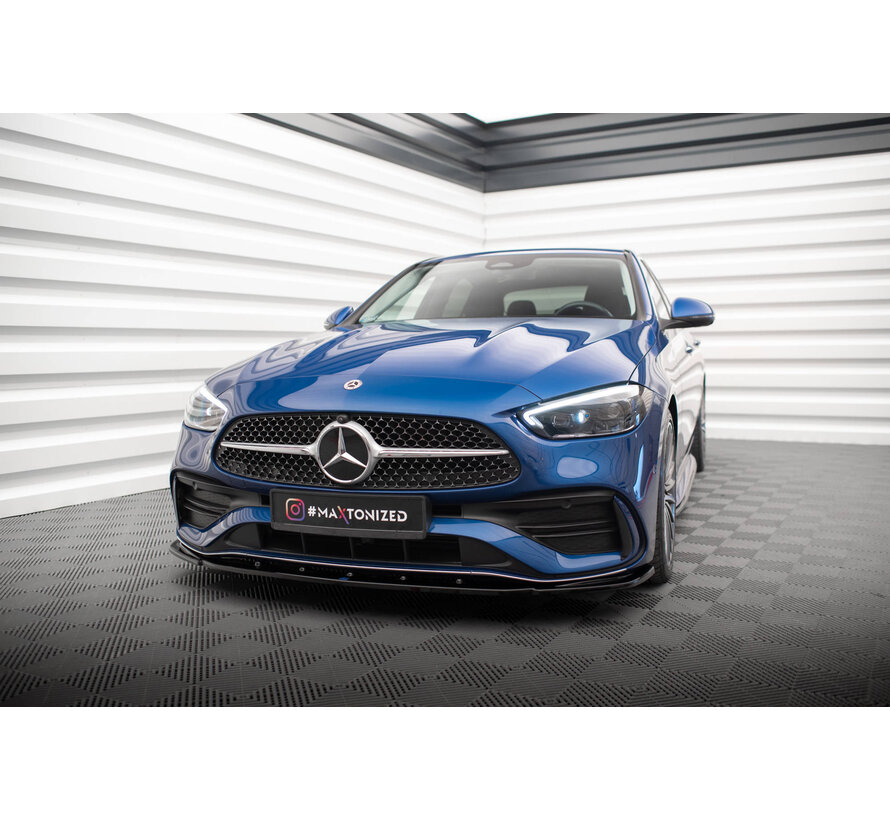 Maxton Design Front Splitter V.2 Mercedes-Benz C AMG-Line / 43 AMG W206