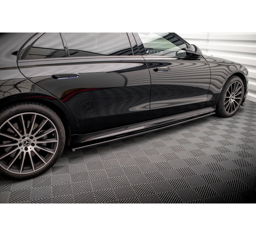 Maxton Design Side Skirts Diffusers Mercedes-Benz S Long AMG-Line V223