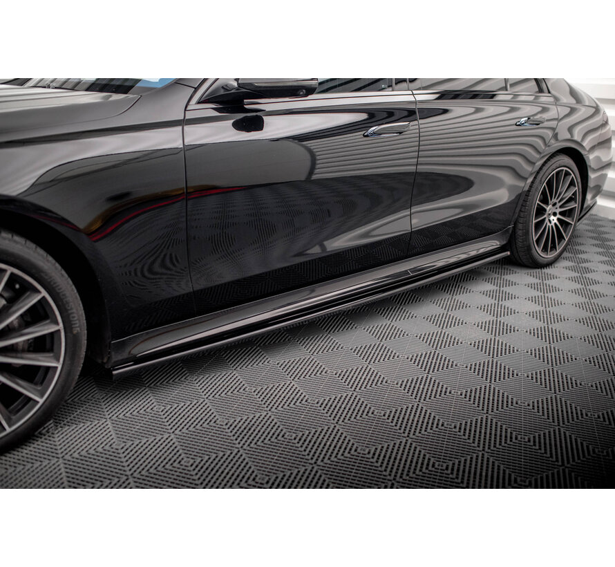 Maxton Design Side Skirts Diffusers Mercedes-Benz S Long AMG-Line V223