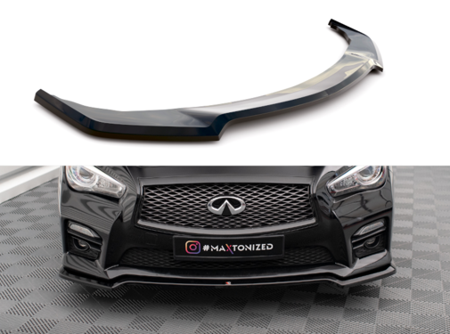 Maxton Design Maxton Design Front Splitter V.1 Infiniti Q50 S Mk1