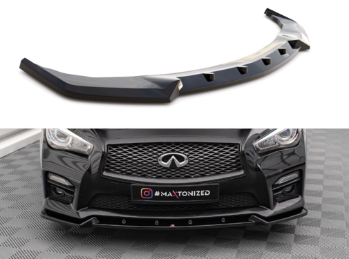Maxton Design Maxton Design Front Splitter V.2 Infiniti Q50 S Mk1