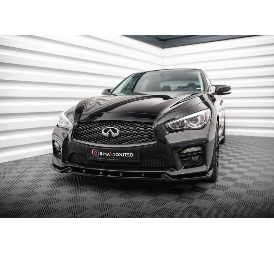 Maxton Design Front Splitter V.2 Infiniti Q50 S Mk1