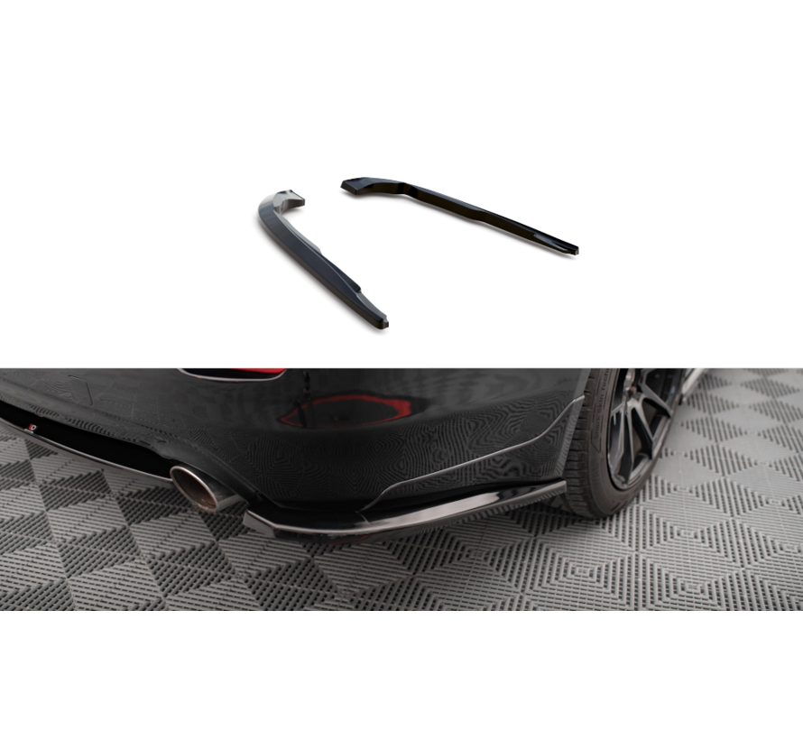 Maxton Design Rear Side Splitters V.1 Infiniti Q50 S Mk1