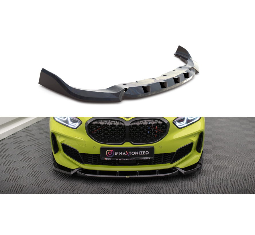 Maxton Design Front Splitter V.7 for BMW 1 F40 M-Pack / M135i