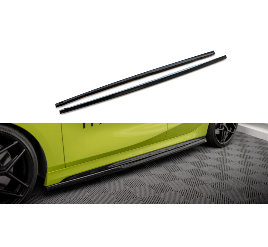 Maxton Design Side Skirts Diffusers V.4 for BMW 1 F40 M-Pack/ M135i