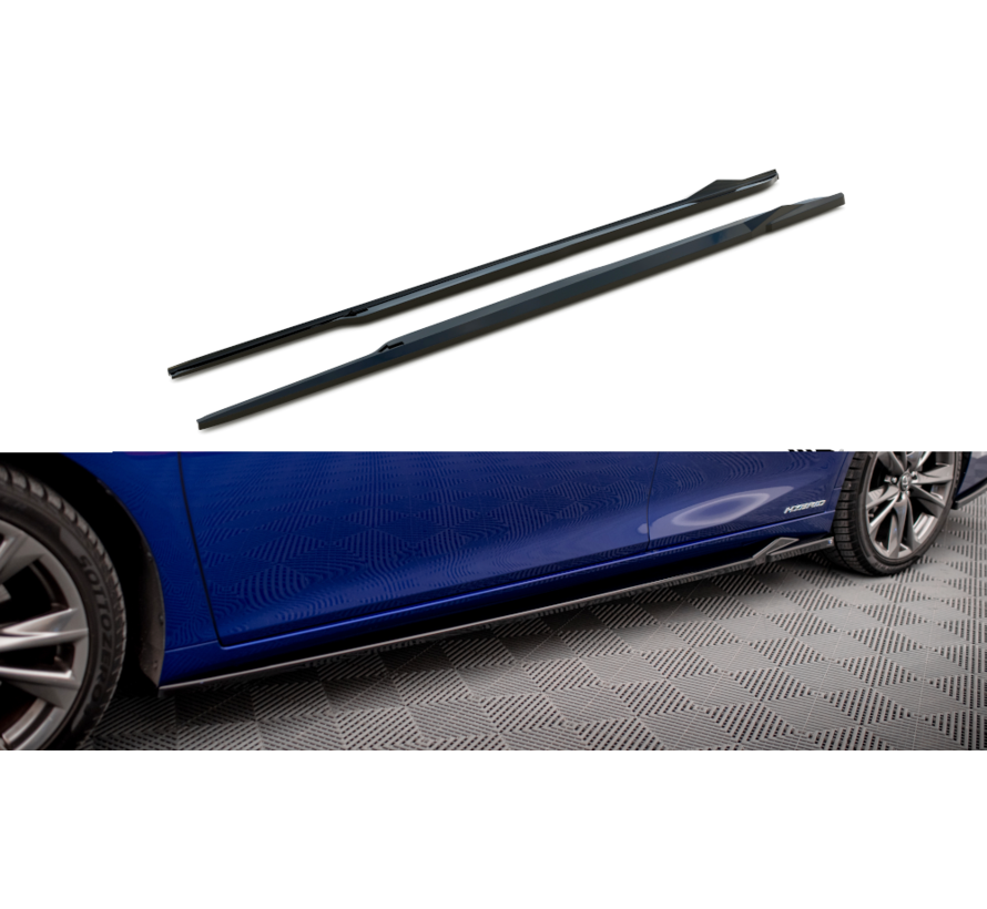 Maxton Design Side Skirts Diffusers Lexus ES F Sport Mk7