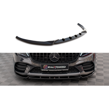 Maxton Design Maxton Design Front Splitter V.2 Mercedes-Benz C AMG Line Sedan / Coupe W205 / C205 Facelift