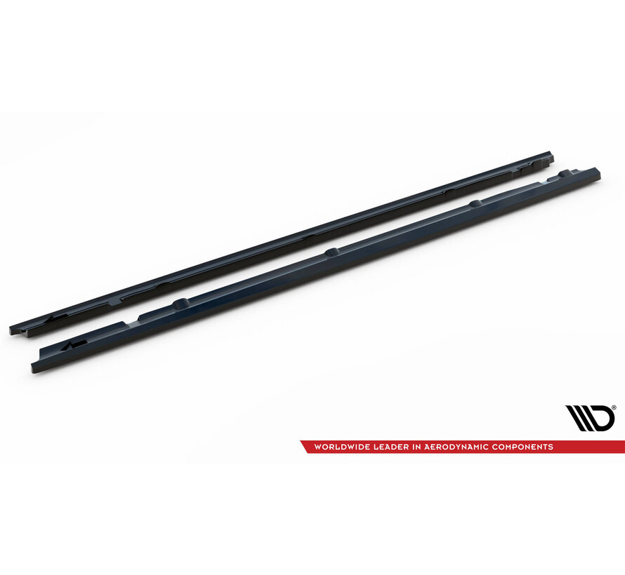 Maxton Design Side Skirts Diffusers Mercedes-Benz C43 / C AMG-Line Sedan W205 Facelift