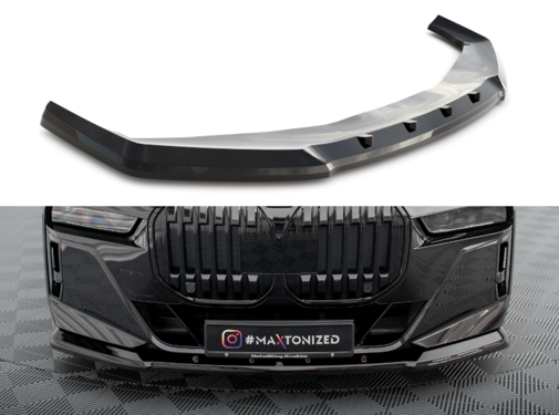 Maxton Design Maxton Design Front Splitter V.1 BMW 7 M-Pack / M760e G70