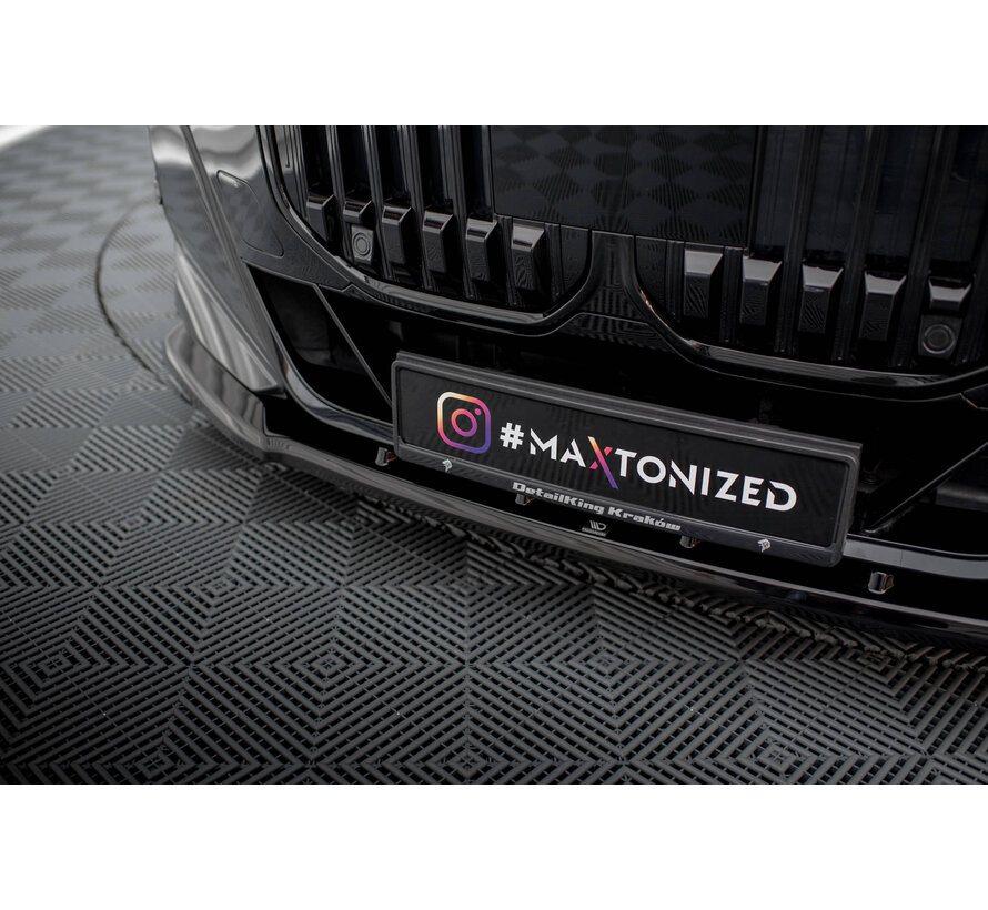 Maxton Design Front Splitter V.1 passend voor BMW 7 M-Pack / M760e G70