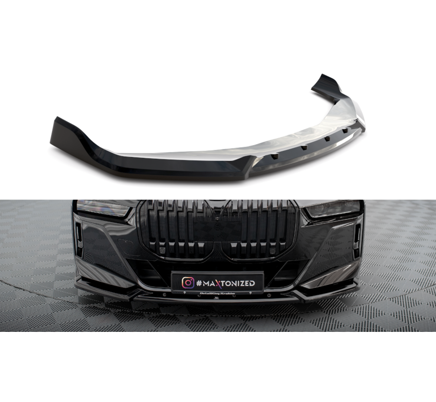 Maxton Design Front Splitter V.2 BMW 7 M-Pack / M760e G70