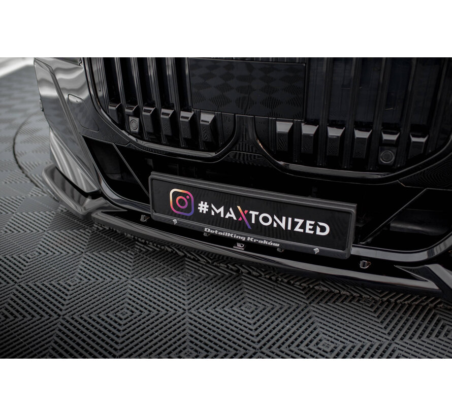 Maxton Design Front Splitter V.2 BMW 7 M-Pack / M760e G70