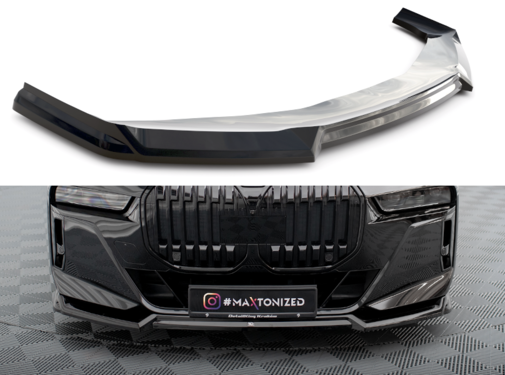 Maxton Design Maxton Design Front Splitter V.3 BMW 7 M-Pack / M760e G70