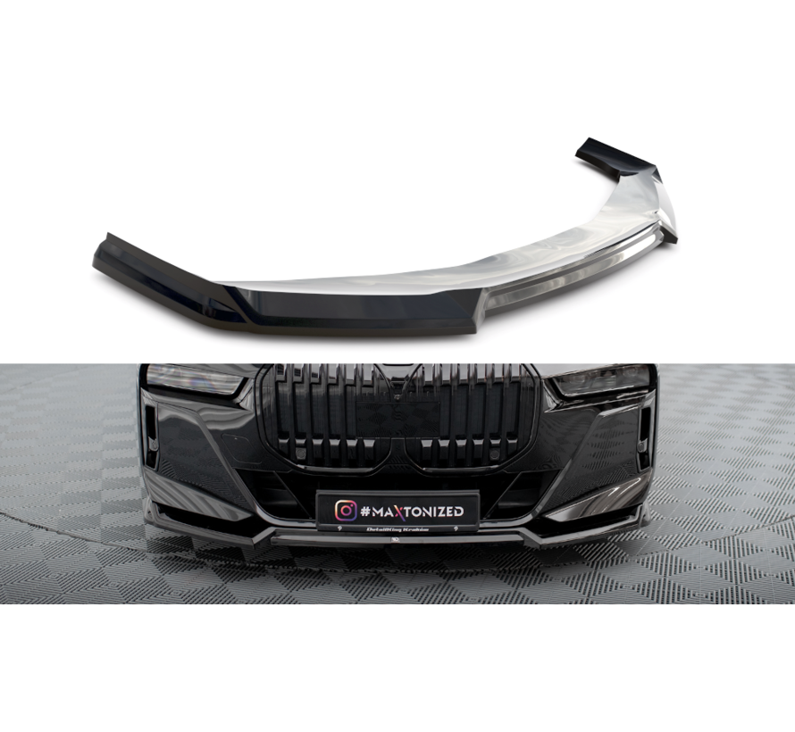 Maxton Design Front Splitter V.3 BMW 7 M-Pack / M760e G70