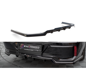 Maxton Design Maxton Design Central Rear Splitter (with vertical bars) BMW 7 M-Pack G70