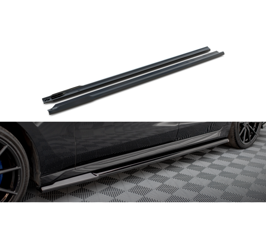 Maxton Design Side Skirts Diffusers BMW 7 M-Pack G70