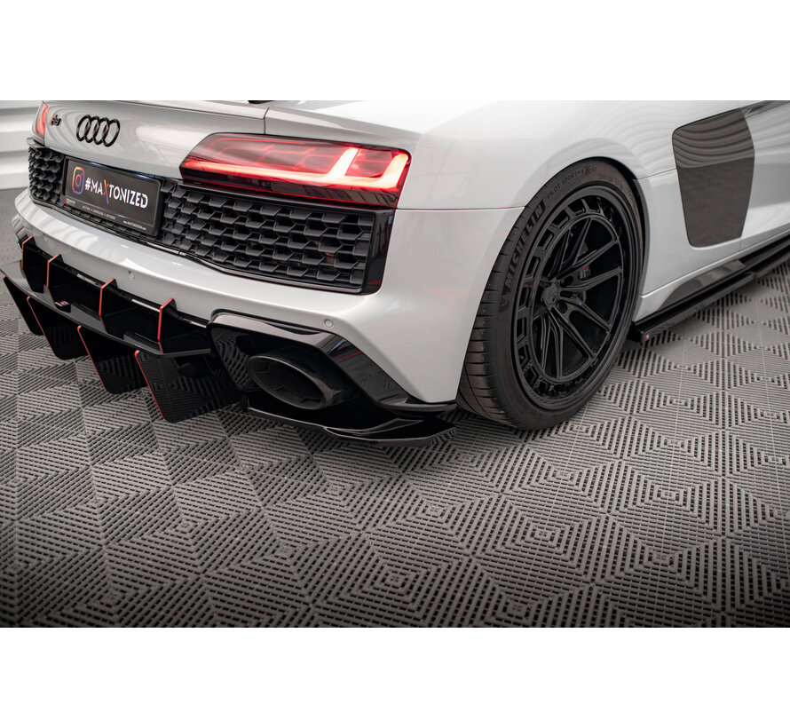 Maxton Design Rear Side Splitters Audi R8 Mk2 Facelift