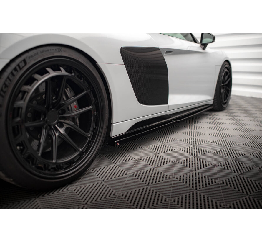 Maxton Design Side Skirts Diffusers V.2 Audi R8 Mk2 Facelift