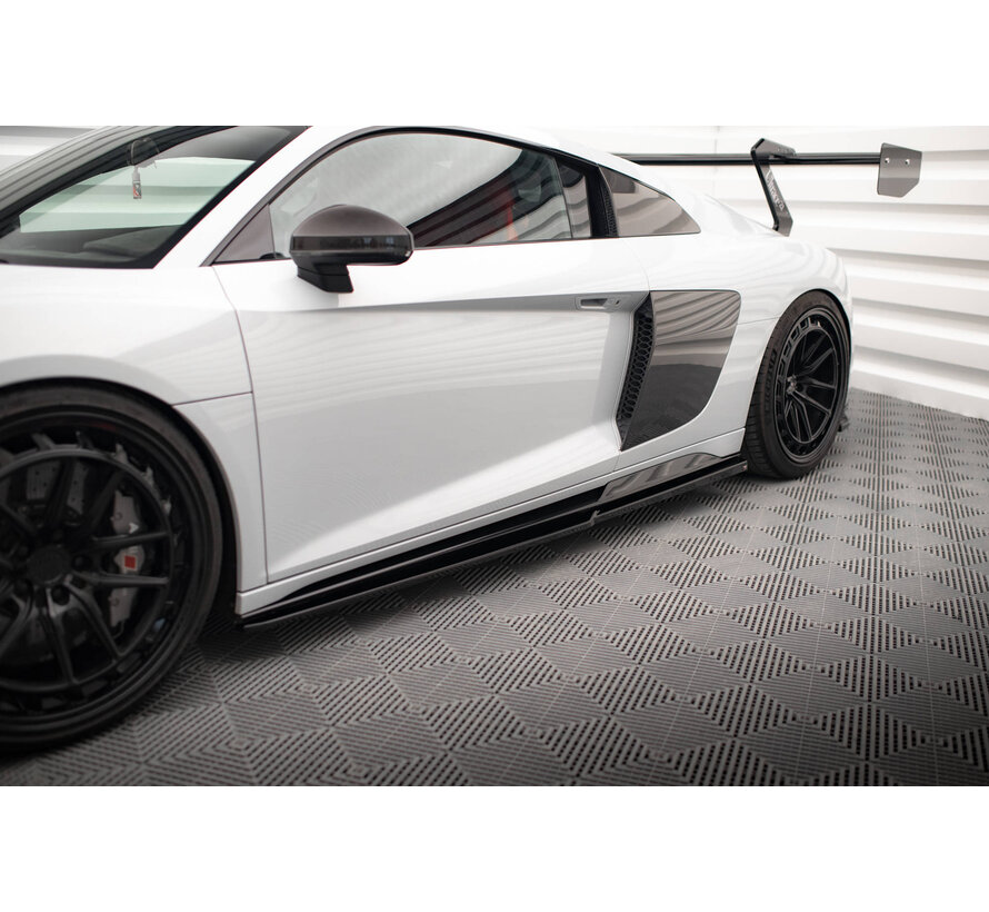 Maxton Design Side Skirts Diffusers V.2 Audi R8 Mk2 Facelift