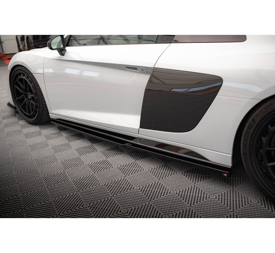 Maxton Design Side Skirts Diffusers V.2 Audi R8 Mk2 Facelift