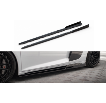 Maxton Design Maxton Design Side Skirts Diffusers  V.2+ Flaps Audi R8 Mk2 Facelift