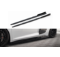 Maxton Design Side Skirts Diffusers  V.2+ Flaps Audi R8 Mk2 Facelift