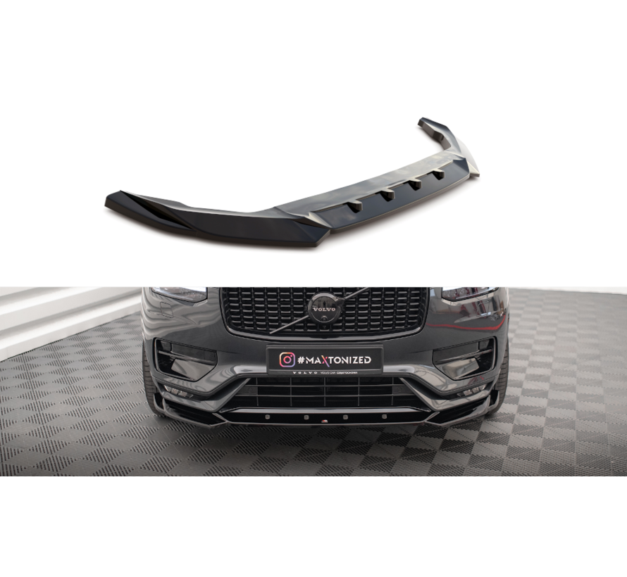 Maxton Design Front Splitter V.1 Volvo XC90 R-Design Mk2 Facelift