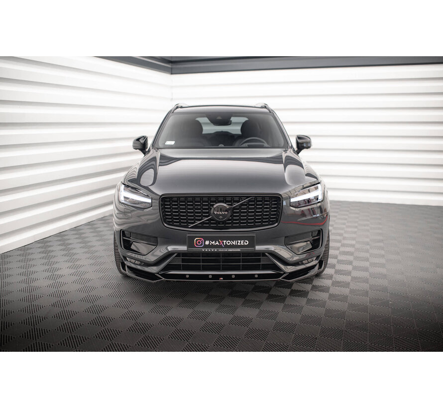 Maxton Design Front Splitter V.1 Volvo XC90 R-Design Mk2 Facelift