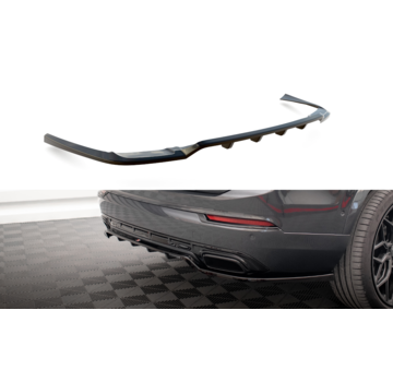 Maxton Design Maxton Design Central Rear Splitter (with vertical bars) Volvo XC90 R-Design Mk2 Facelift