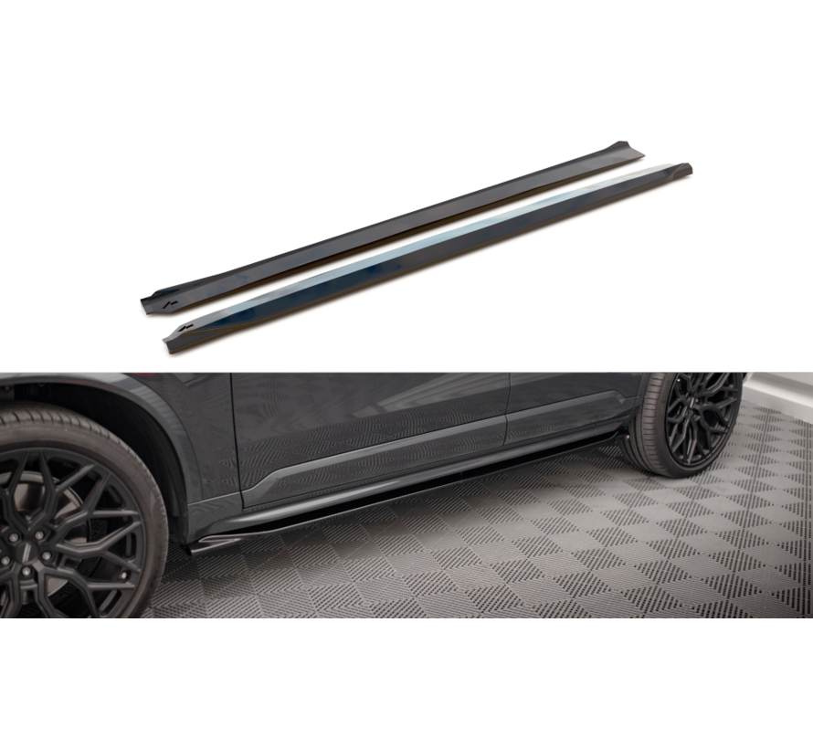 Maxton Design Side Skirts Diffusers Volvo XC90 R-Design Mk2 Facelift