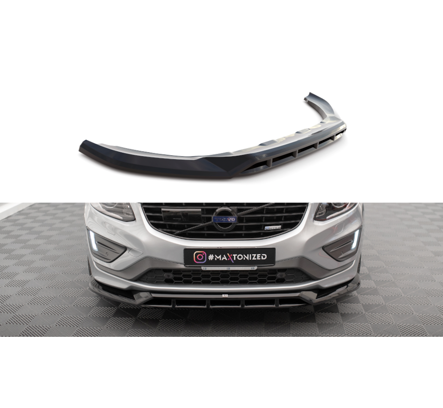 Maxton Design Front Splitter Volvo XC60 R-Design Mk1 Facelift