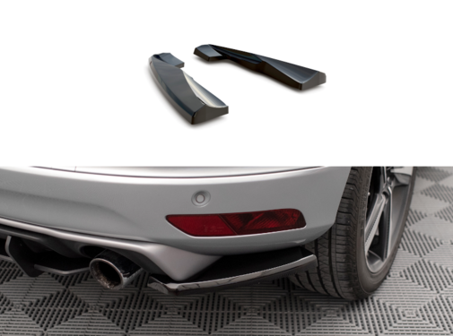 Maxton Design Maxton Design Rear Side Splitters Volvo XC60 R-Design Mk1 Facelift