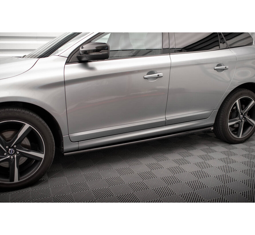 Maxton Design Side Skirts Diffusers Volvo XC60 R-Design Mk1 Facelift