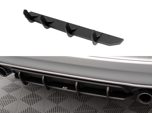 Maxton Design Maxton Design Street Pro Rear Diffuser Volvo XC60 R-Design Mk1 Facelift
