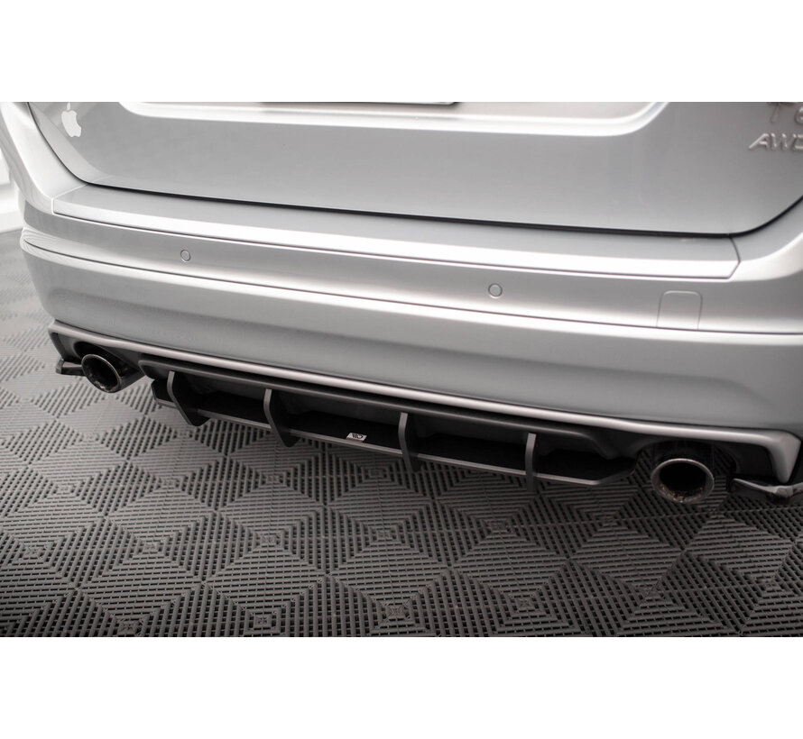 Maxton Design Street Pro Rear Diffuser Volvo XC60 R-Design Mk1 Facelift