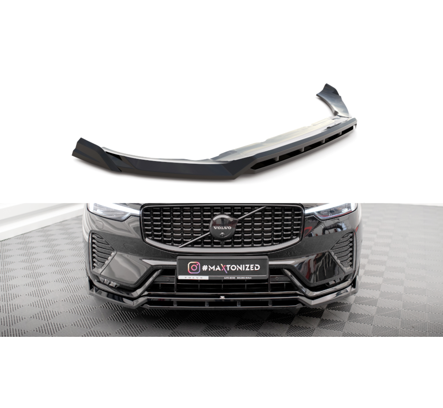 Maxton Design Front Splitter Volvo XC60 R-Design Mk2 Facelift