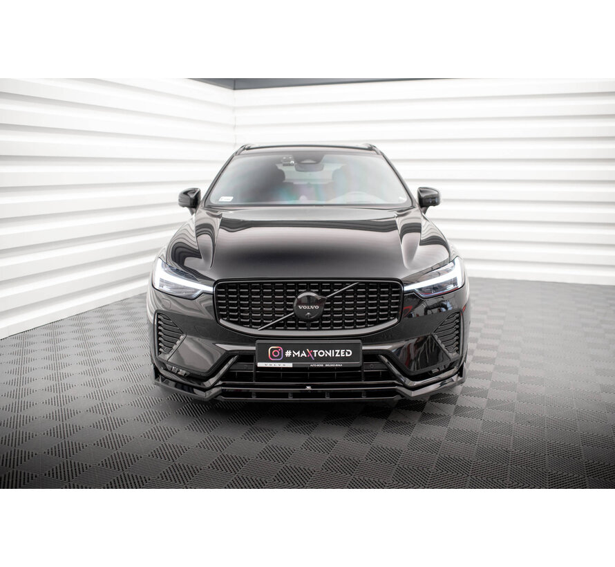 Maxton Design Front Splitter Volvo XC60 R-Design Mk2 Facelift