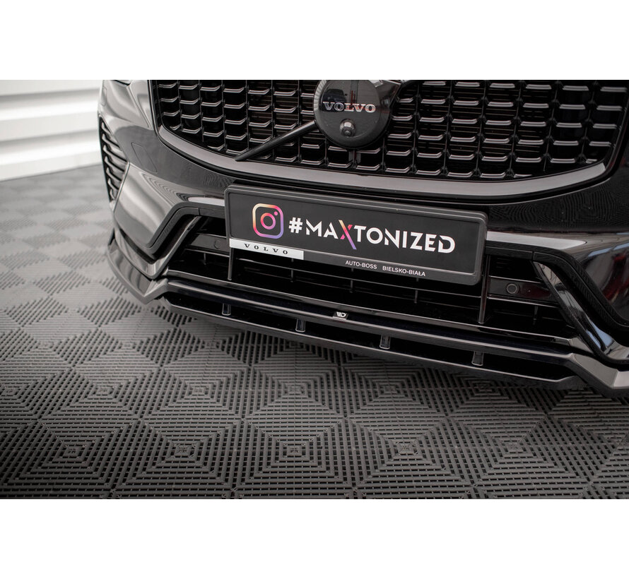 Maxton Design Front Splitter Volvo XC60 R-Design Mk2 Facelift