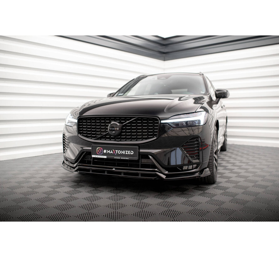 Maxton Design Front Splitter Volvo XC60 R-Design Mk2 Facelift