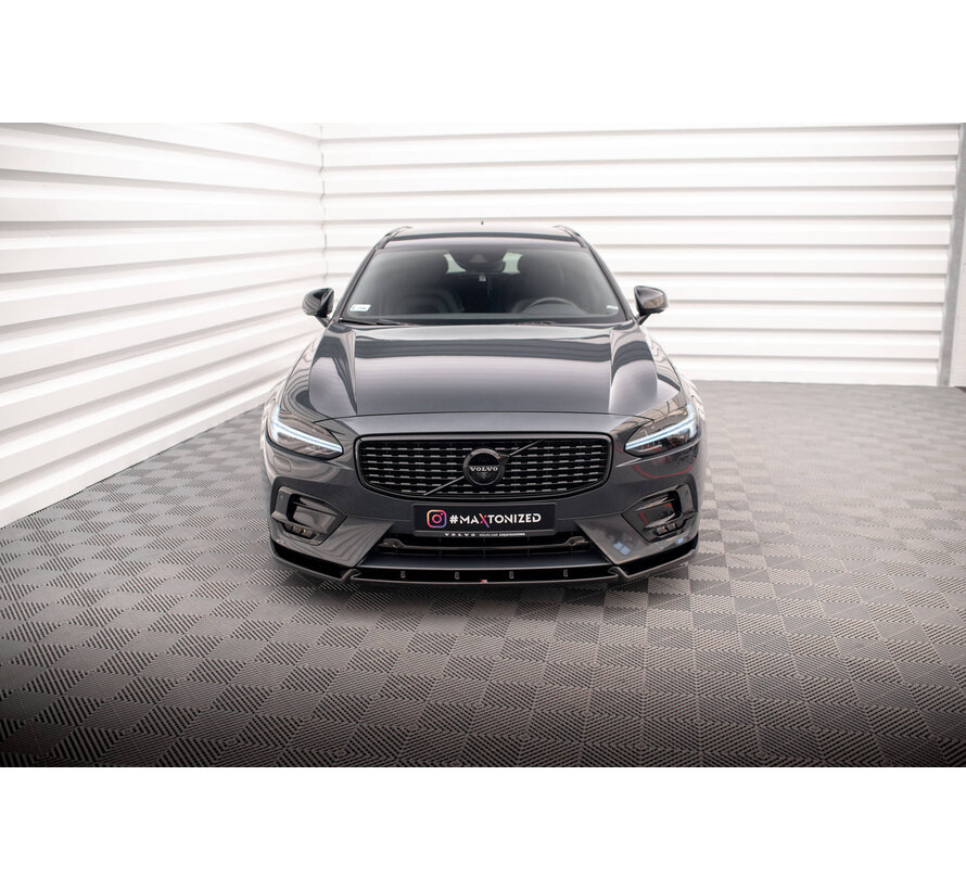 Maxton Design Front Splitter Volvo V90 / S90 R-Design Mk2