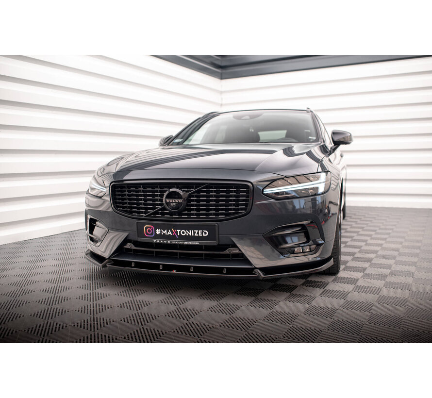 Maxton Design Front Splitter Volvo V90 / S90 R-Design Mk2