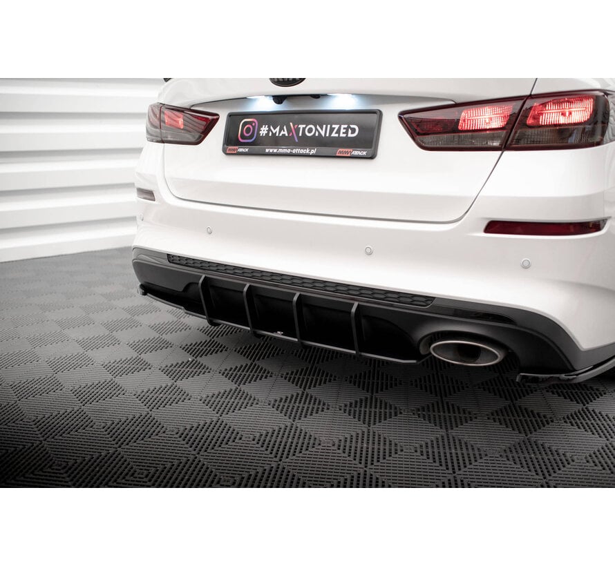 Maxton Design Street Pro Rear Diffuser Kia Optima Mk4 Facelift