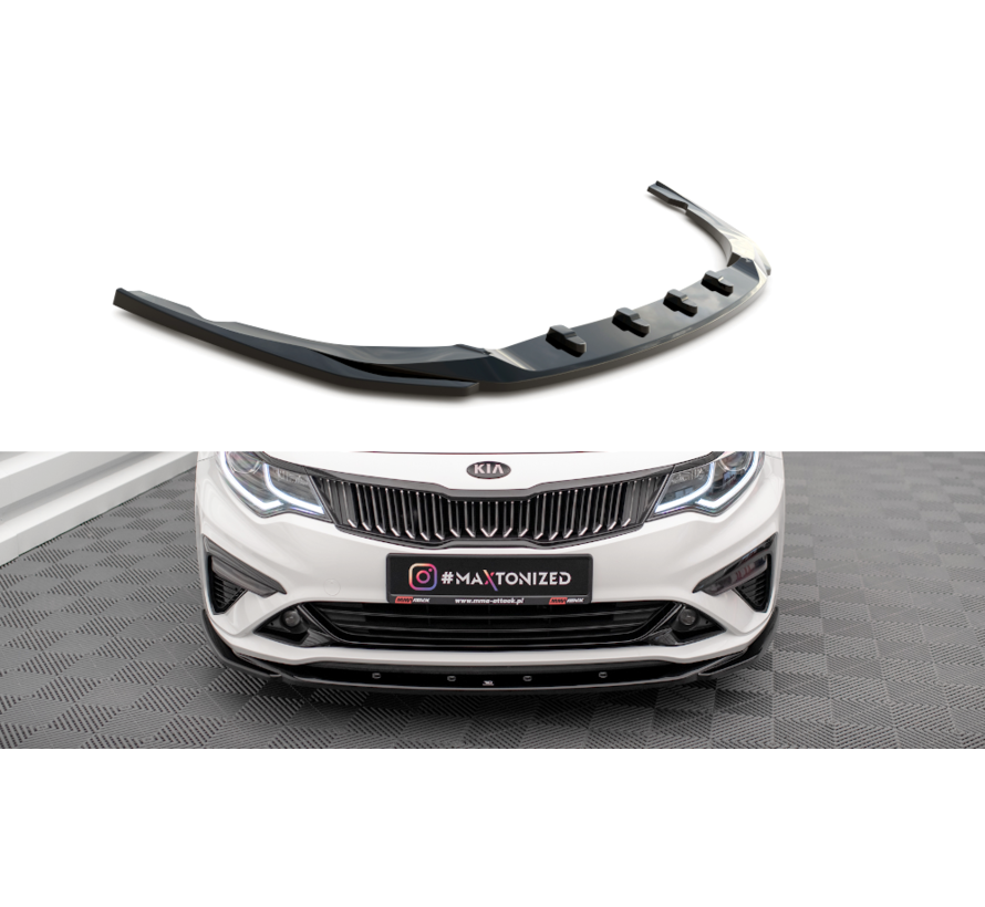 Maxton Design Front Splitter V.2 Kia Optima Mk4 Facelift